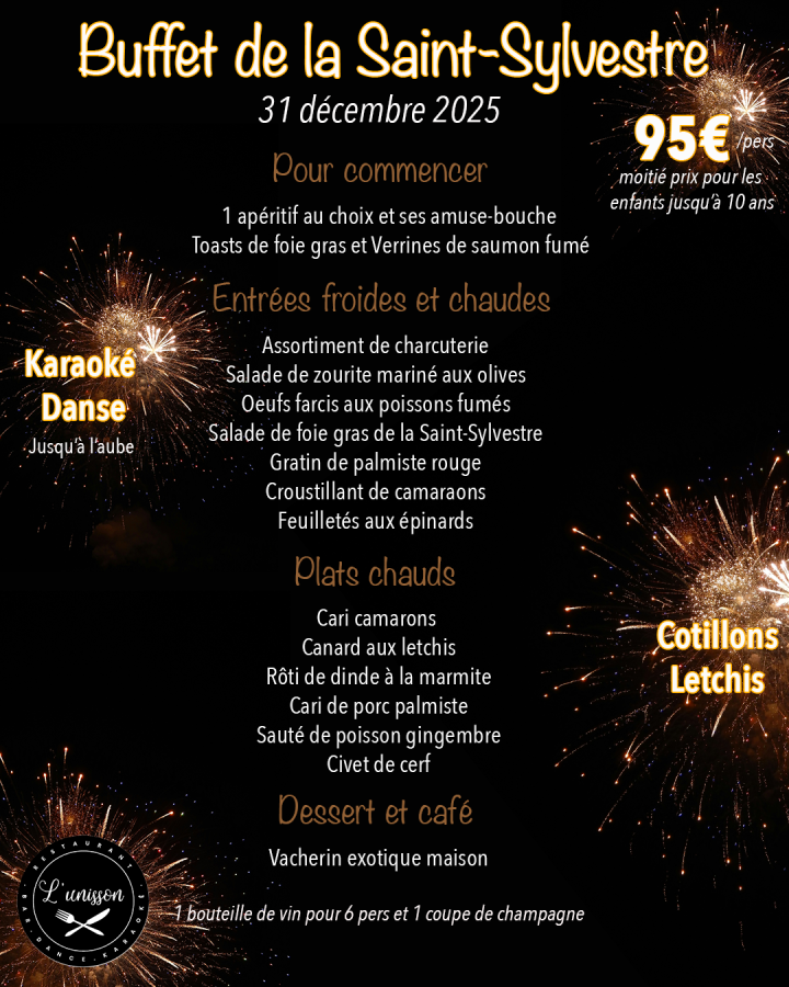 Buffet de la St Sylvestre 2025
